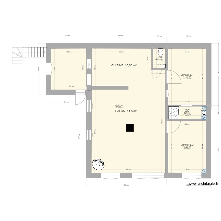 MAISON CONSTRUCTION OUMNAS DEF2. Plan de 0 pièce et 0 m2