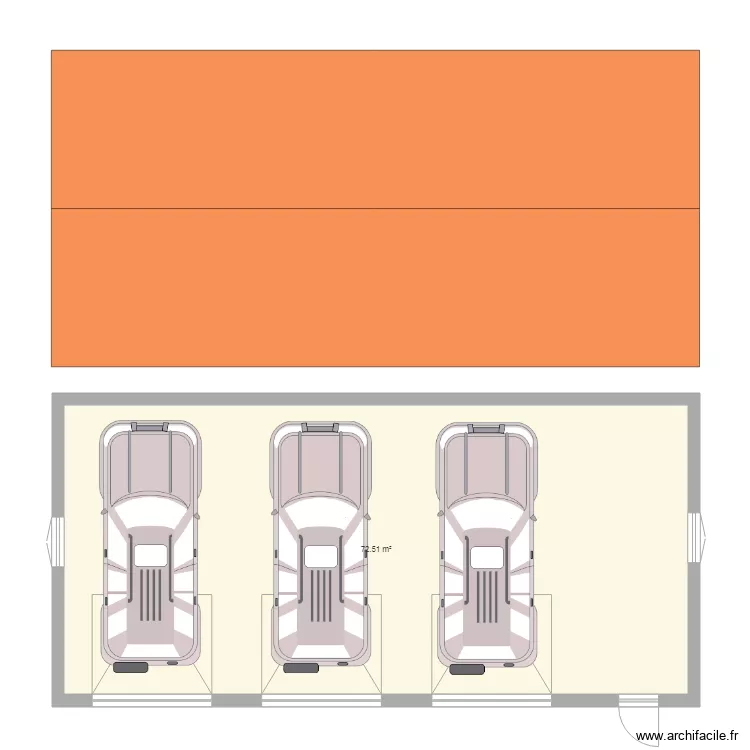 garage . Plan de 