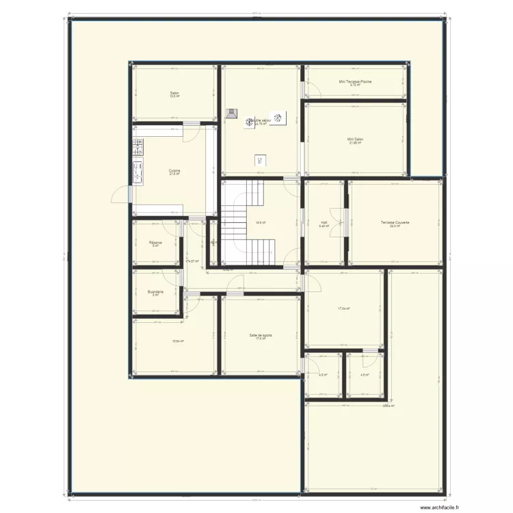 NewVilla. Plan de 0 pièce et 0 m2