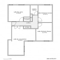 croquis du cabinet medical