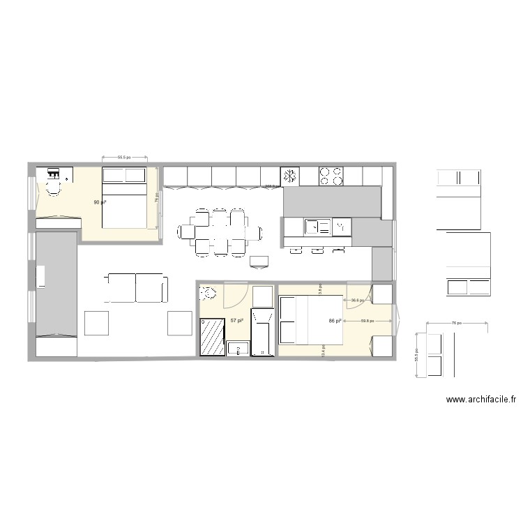 5093 Chambord Option 46. Plan de 0 pièce et 0 m2