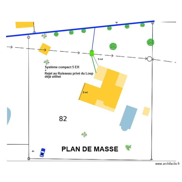 Caillot. Plan de 0 pièce et 0 m2