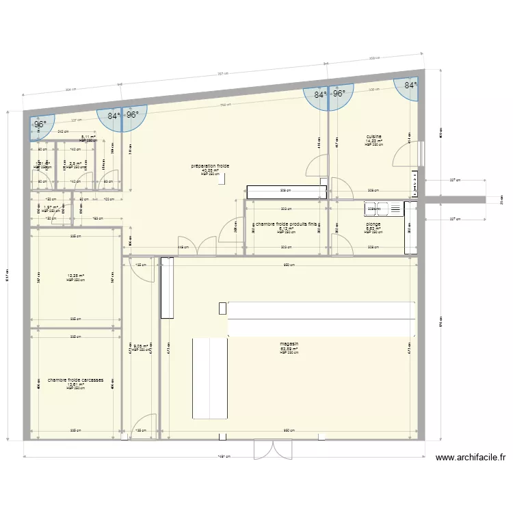 boucherie loubet modifier. Plan de 