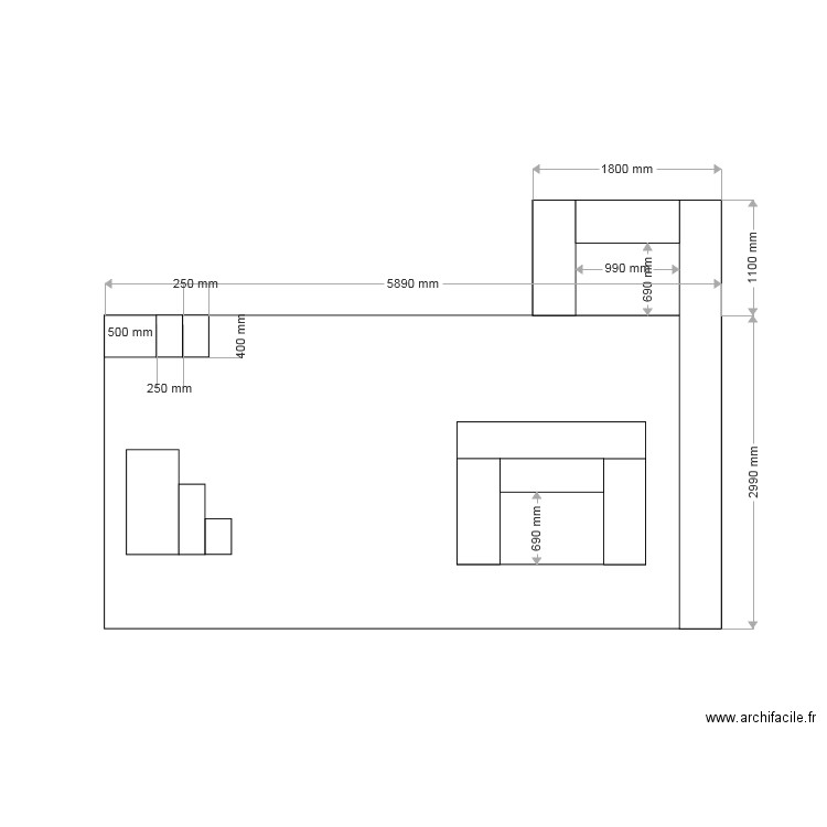 liner raymond. Plan de 0 pièce et 0 m2