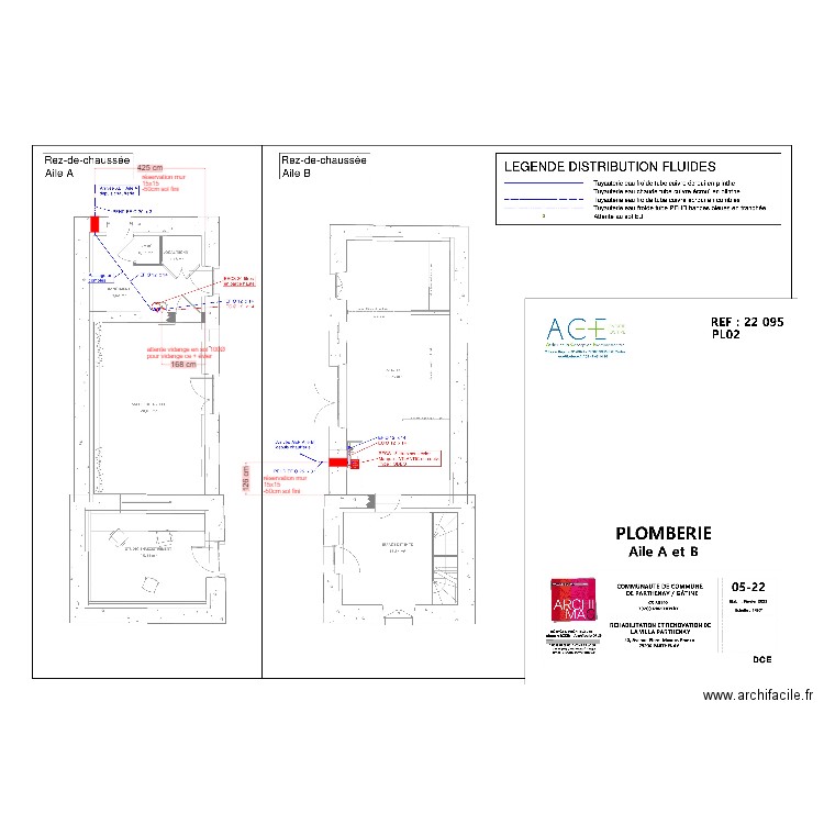 villa Parthenay . Plan de 0 pièce et 0 m2