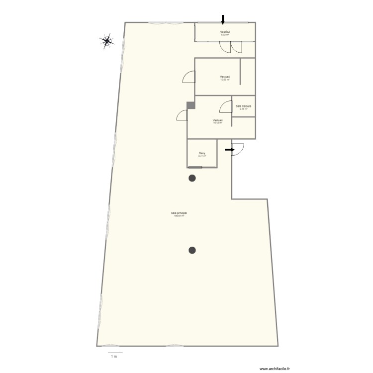 LES COSTES N 13. Plan de 0 pièce et 0 m2