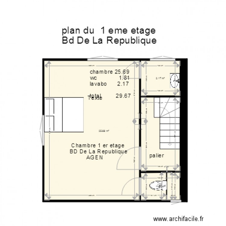 Plan. Plan de 0 pièce et 0 m2