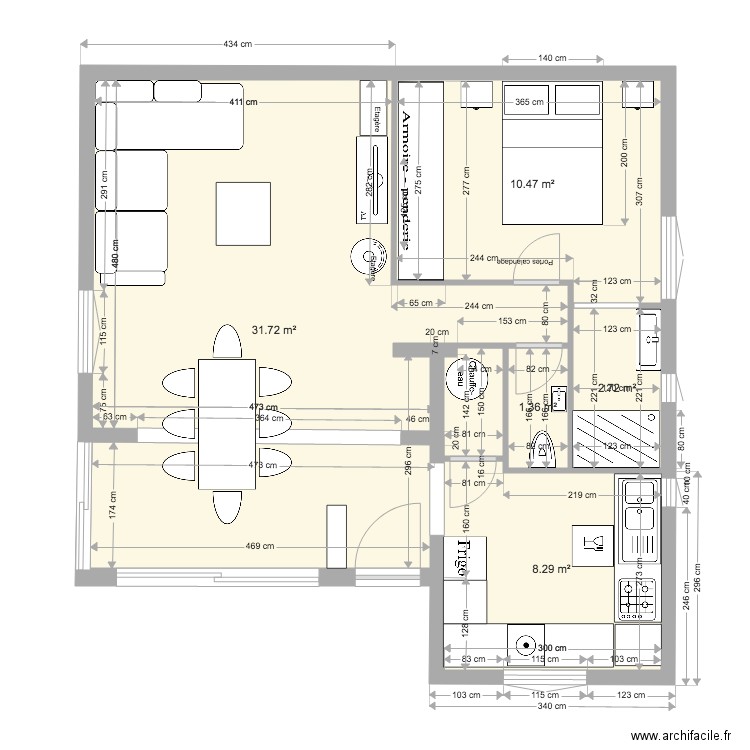 plan Alice 4. Plan de 0 pièce et 0 m2