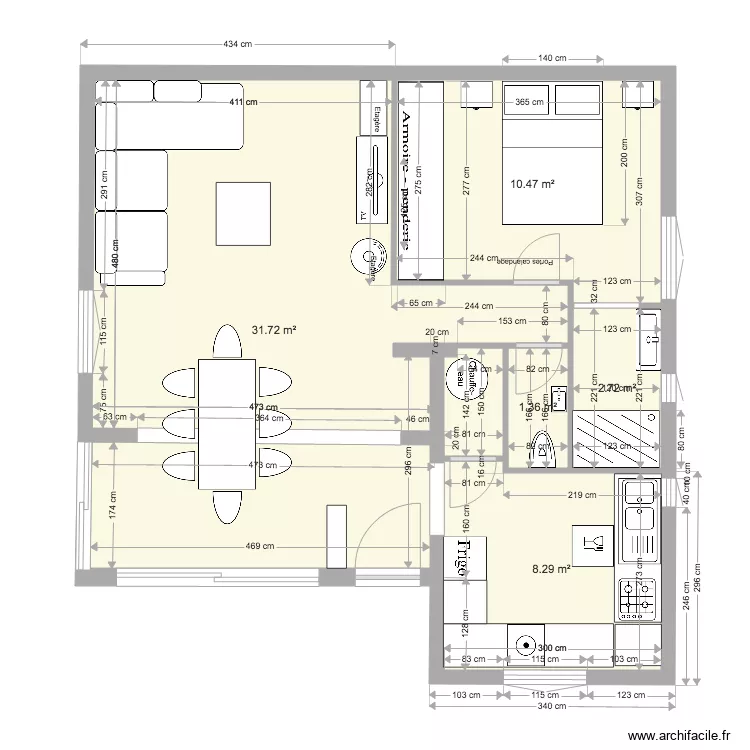 plan Alice 4. Plan de 