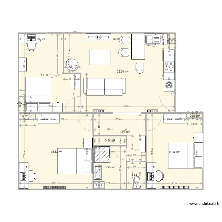 Issoire T3 Renove. Plan de 0 pièce et 0 m2