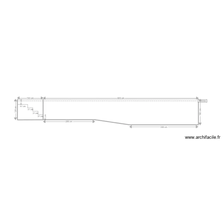 Projet Giarrizzo profil. Plan de 