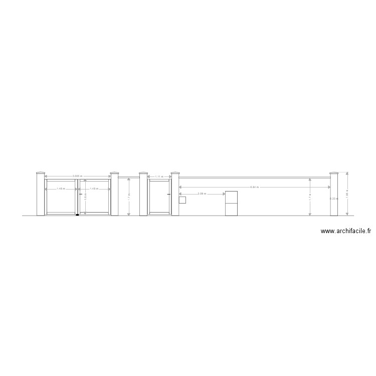 Cloture LOFTI Future. Plan de 0 pièce et 0 m2