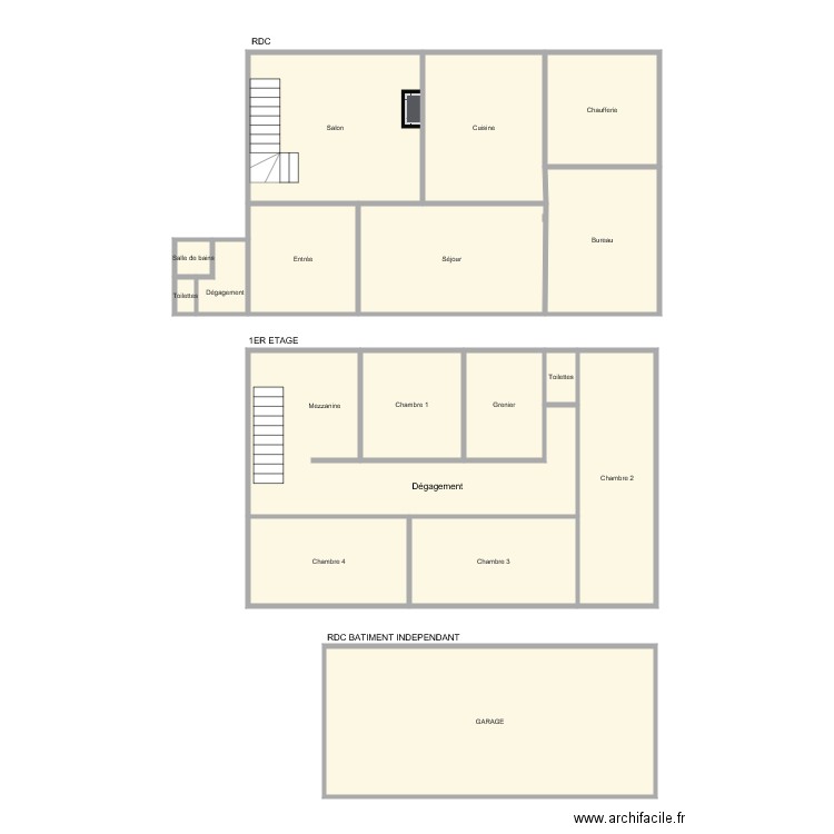 CORNET. Plan de 0 pièce et 0 m2