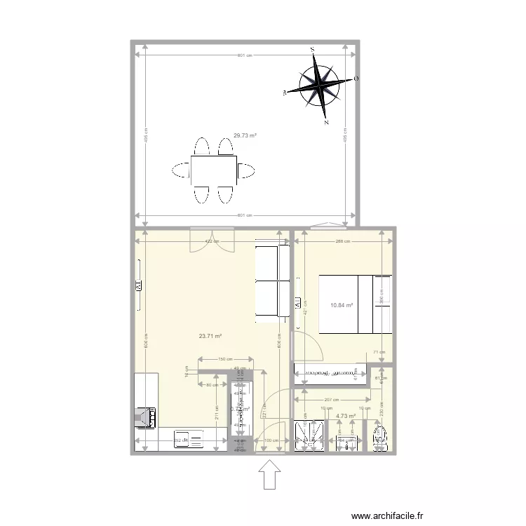 PLAN F2 PARC LUCIE. Plan de 