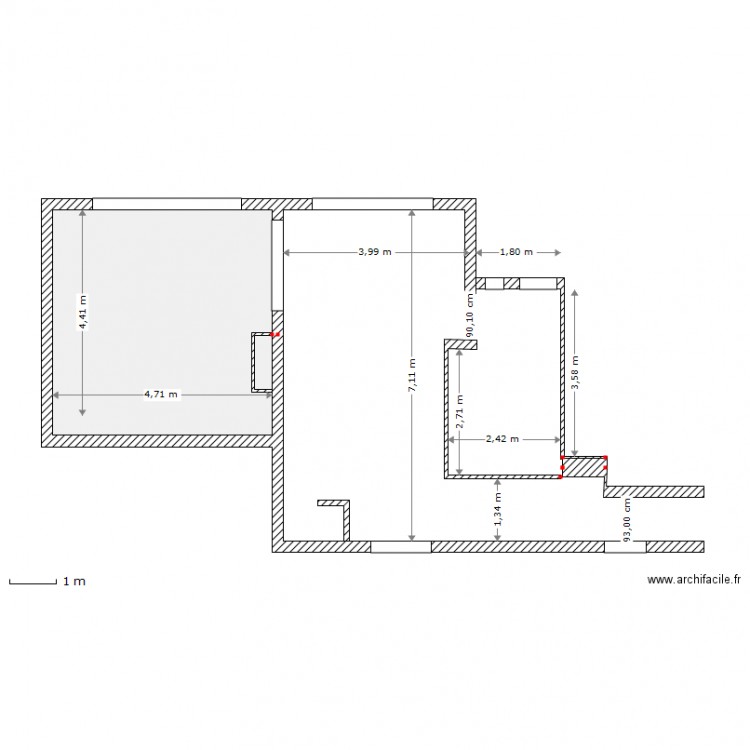 de cacqueray cuisine 1 octobre. Plan de 0 pièce et 0 m2