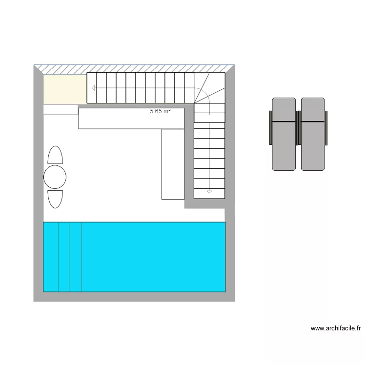 TOITPISCINE2. Plan de TOITPISCINE2. Plan de