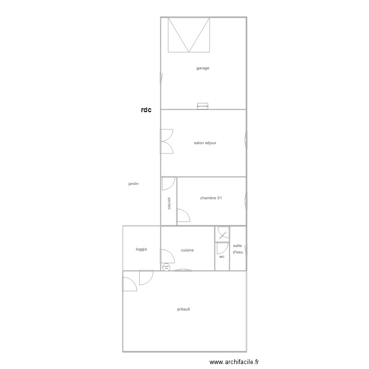 pasquier. Plan de 0 pièce et 0 m2