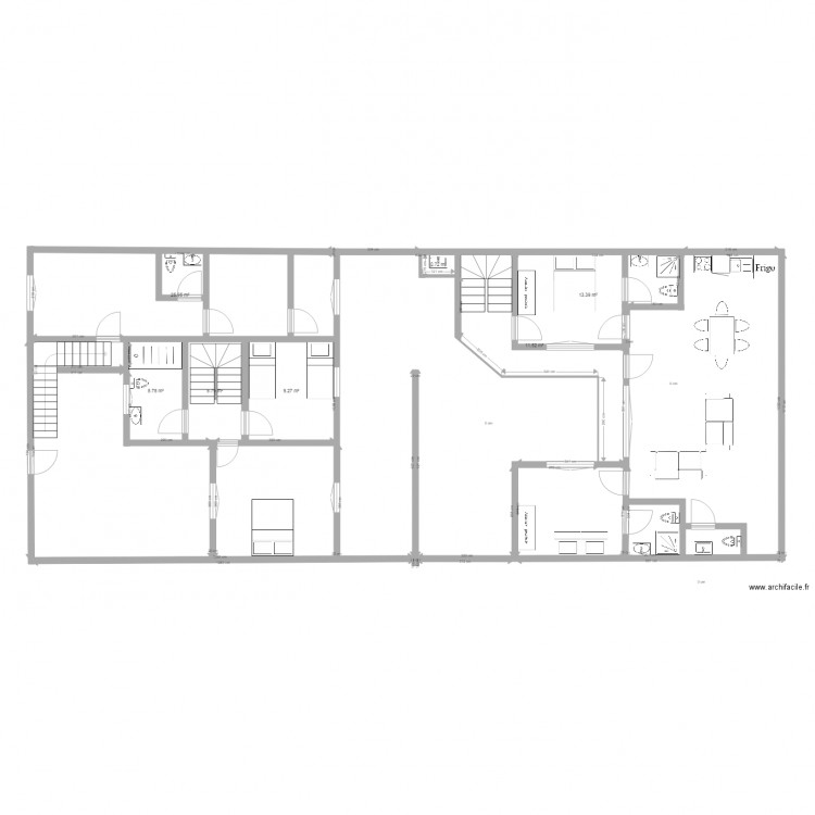 Hu2. Plan de 0 pièce et 0 m2