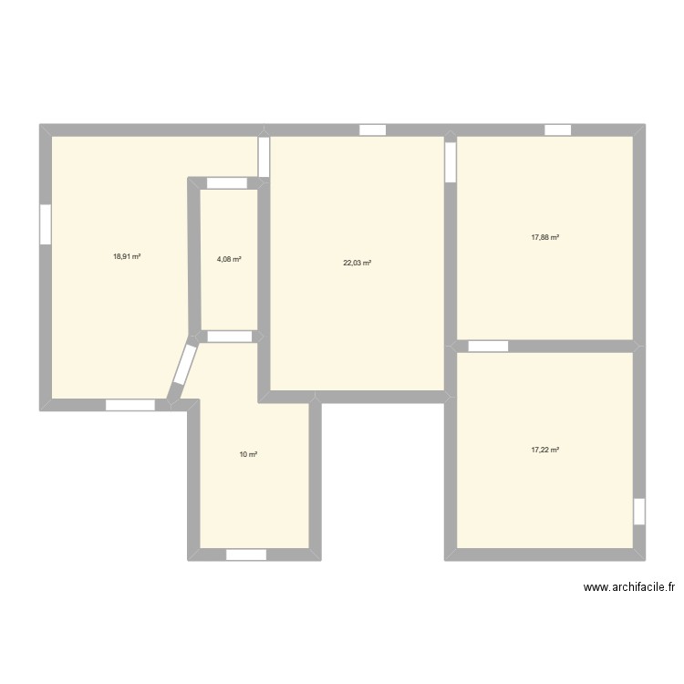 test1. Plan de 0 pièce et 0 m2