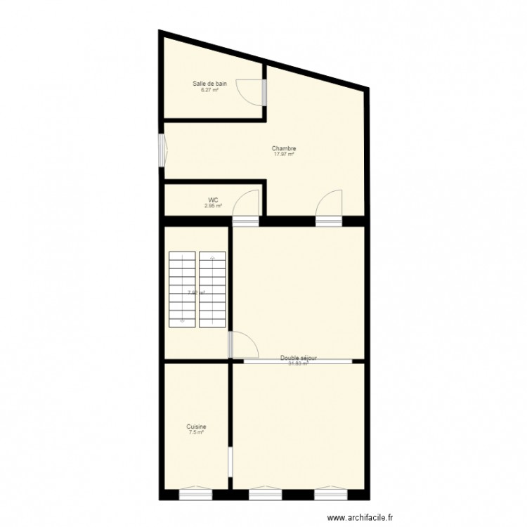 louv ud. Plan de 0 pièce et 0 m2