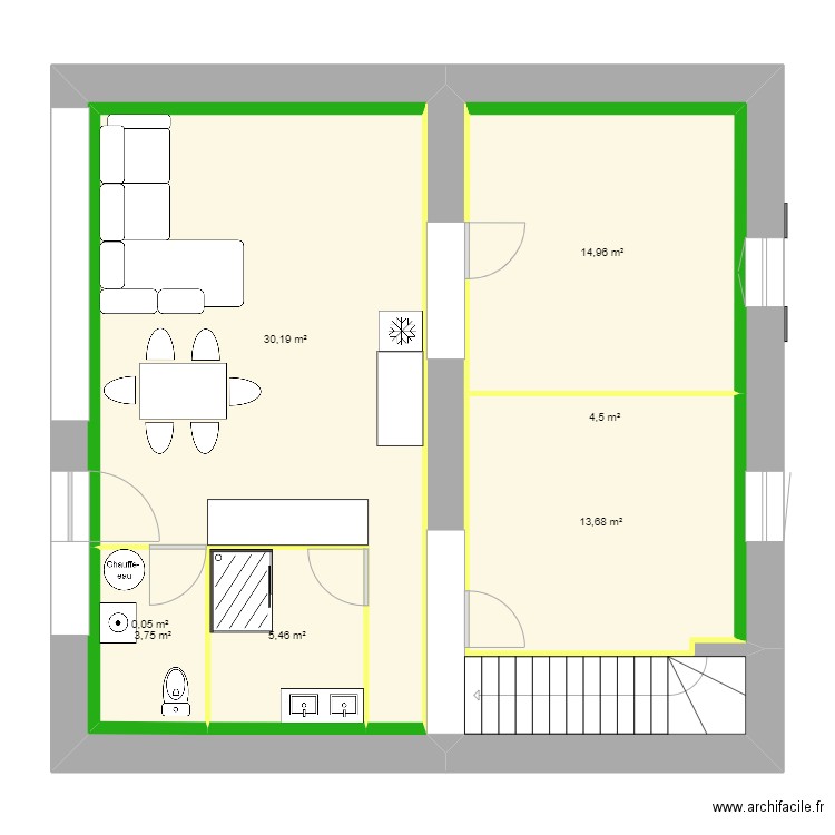 RDC 10/08/2022 n°1. Plan de 0 pièce et 0 m2