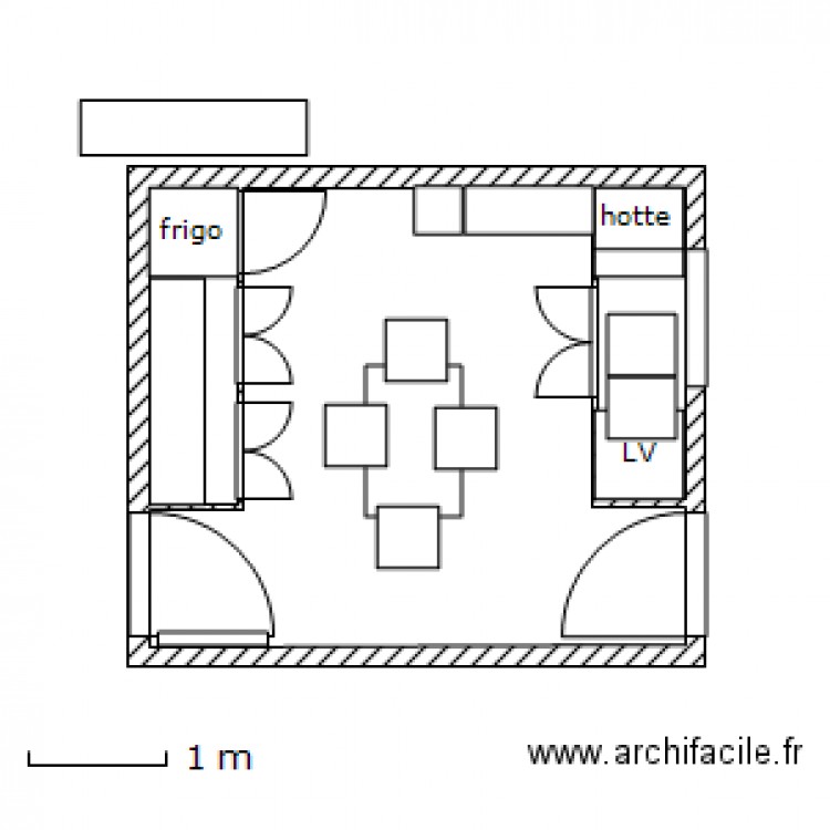 cuisine_AC. Plan de 0 pièce et 0 m2