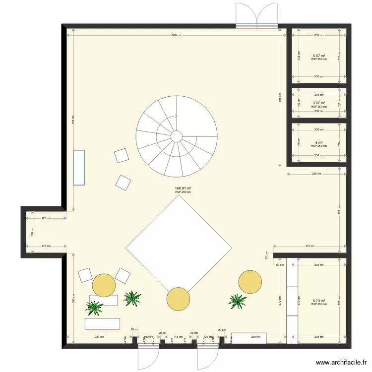 SALLE D ATTENTE 2. Plan de 