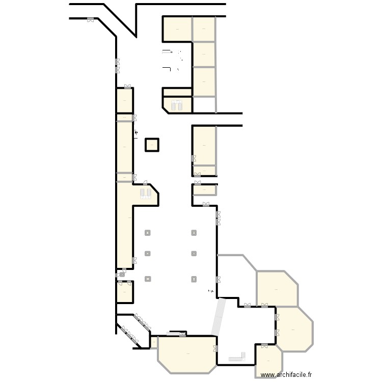 Plan université. Plan de 0 pièce et 0 m2