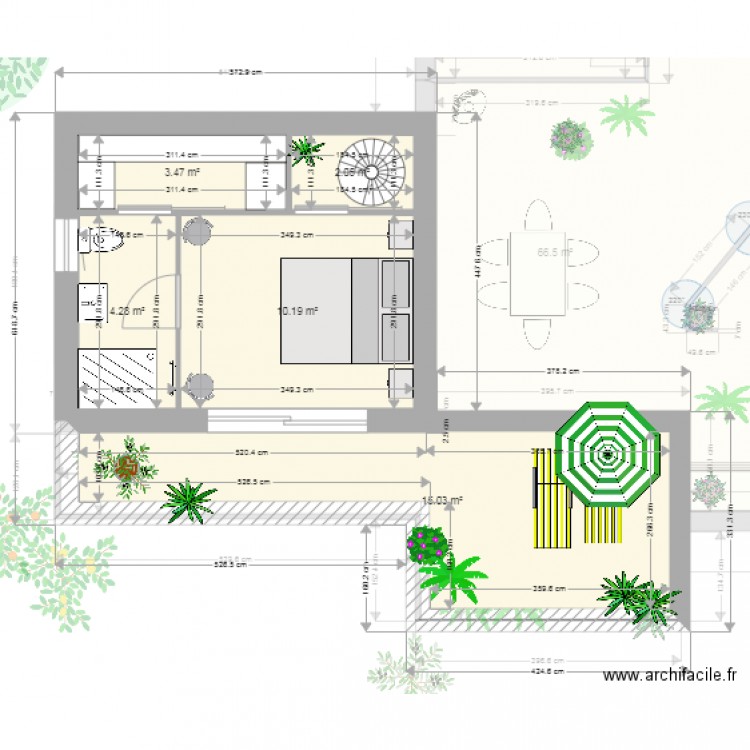 Claudie ETAGE. Plan de 0 pièce et 0 m2