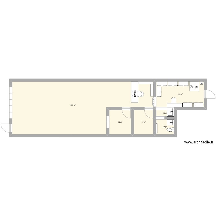 Le Pot Vert - Opt 1. Plan de 0 pièce et 0 m2