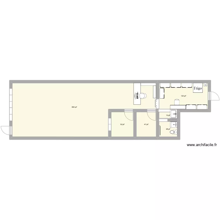 Le Pot Vert - Opt 1. Plan de Le Pot Vert - Opt 1. Plan de