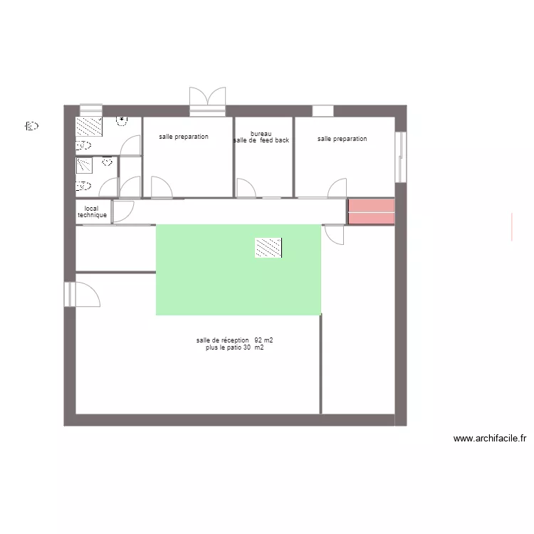 PROJET  2  BIEN ETRE idem  EVENEMENTIEL. Plan de 