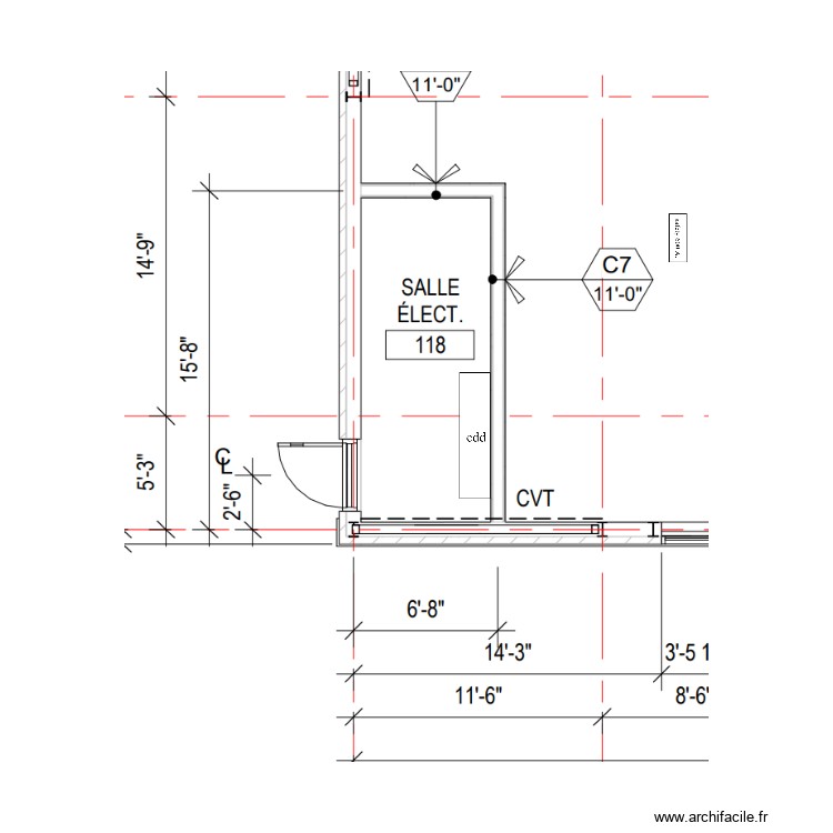 entr&eacute;e principale BGC. Plan de 0 pièce et 0 m2