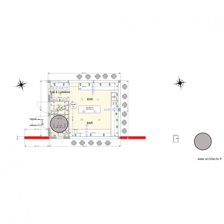 Maïana Buvette 3. Plan de 0 pièce et 0 m2