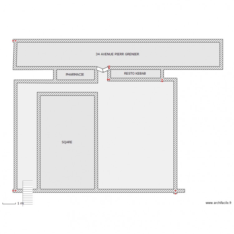 adresse. Plan de 0 pièce et 0 m2