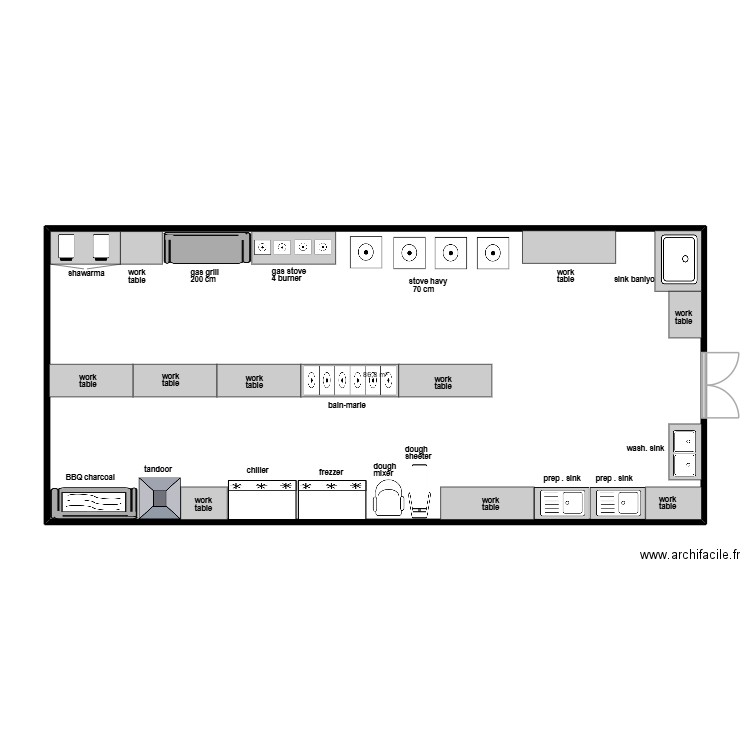 project hindi sohar. Plan de 1 pièce et 87 m2