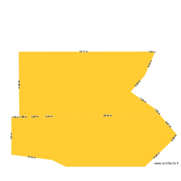Parcelles nues. Plan de 0 pièce et 0 m2
