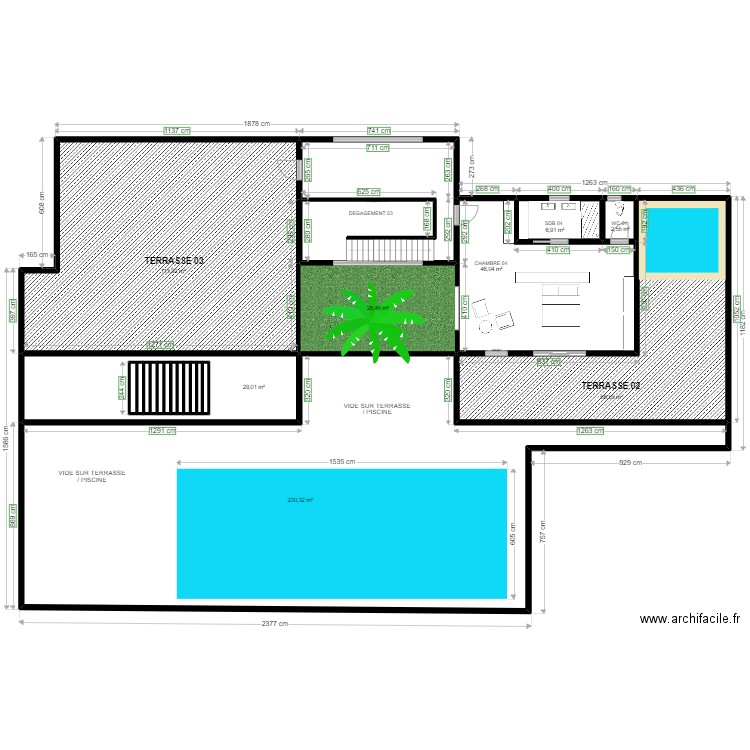 plan warang etage. Plan de 21 pièces et 578 m2