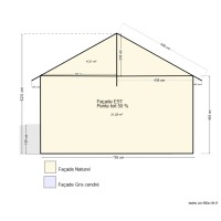 facade cote est  plan 4
