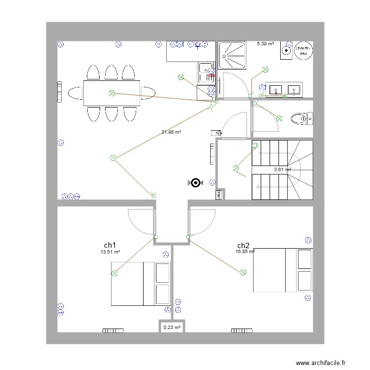 cécile. Plan de 0 pièce et 0 m2