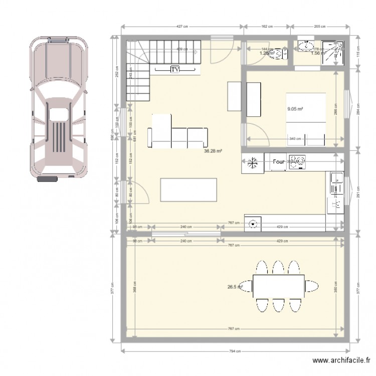 cindyfred. Plan de 0 pièce et 0 m2