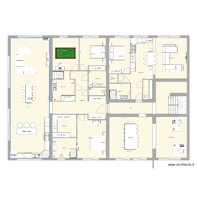 sci dafy plan inter 2. Plan de 0 pièce et 0 m2