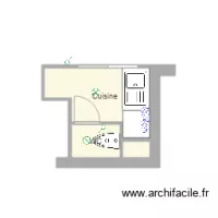 WC et Cuisine meubl&eacute;s