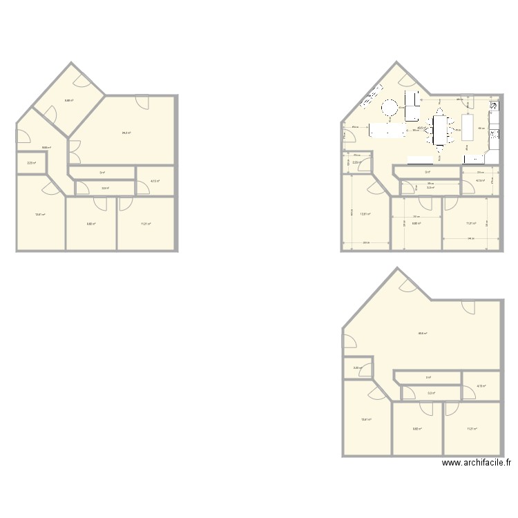 GONDOLIERE. Plan de 0 pièce et 0 m2