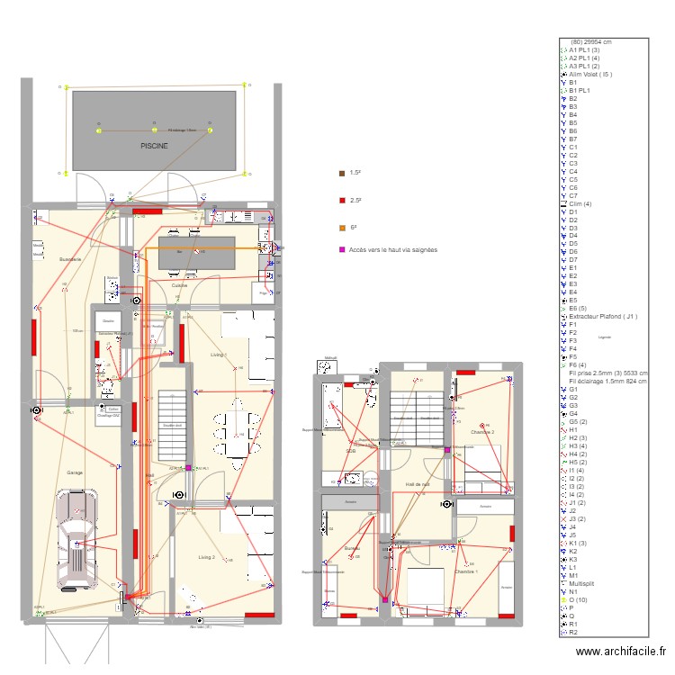 TFE_5H01 Tirage de câble Jacobs Cyril. Plan de 0 pièce et 0 m2