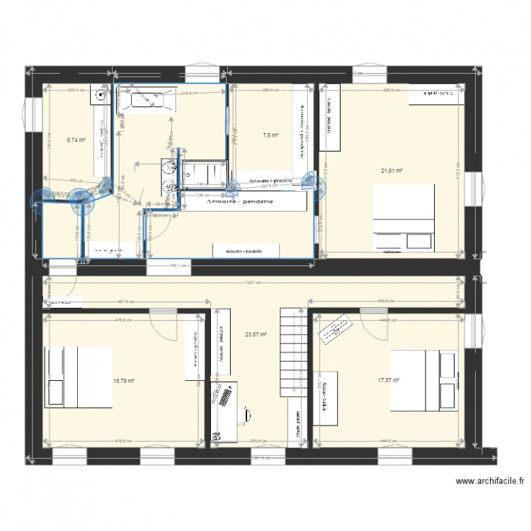 etage 15 mars 2017. Plan de 0 pièce et 0 m2