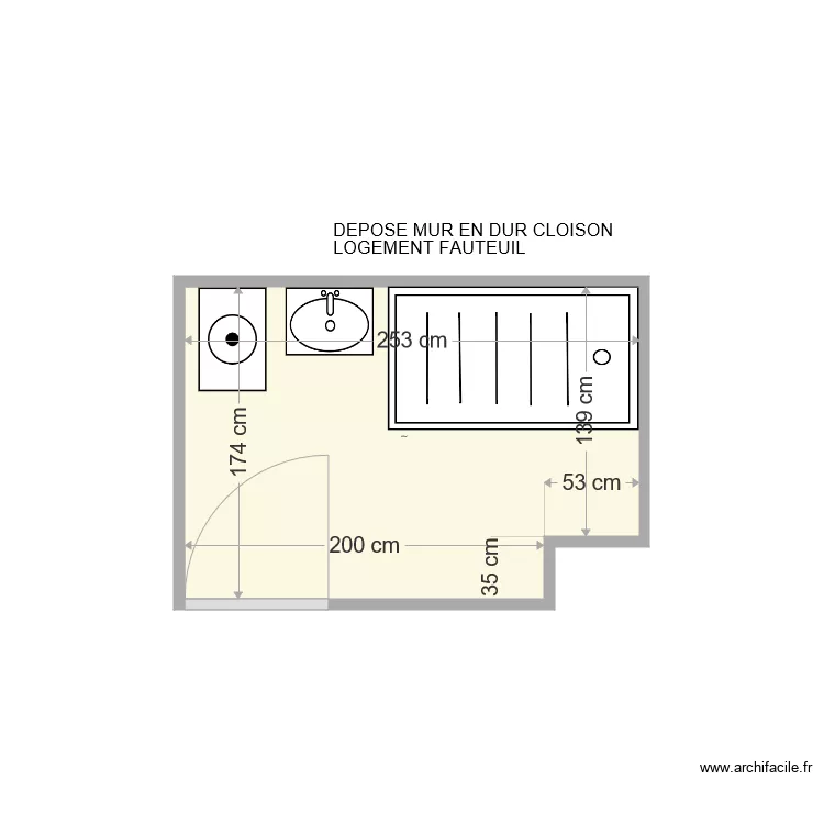 CREPIN PIERRE . Plan de 