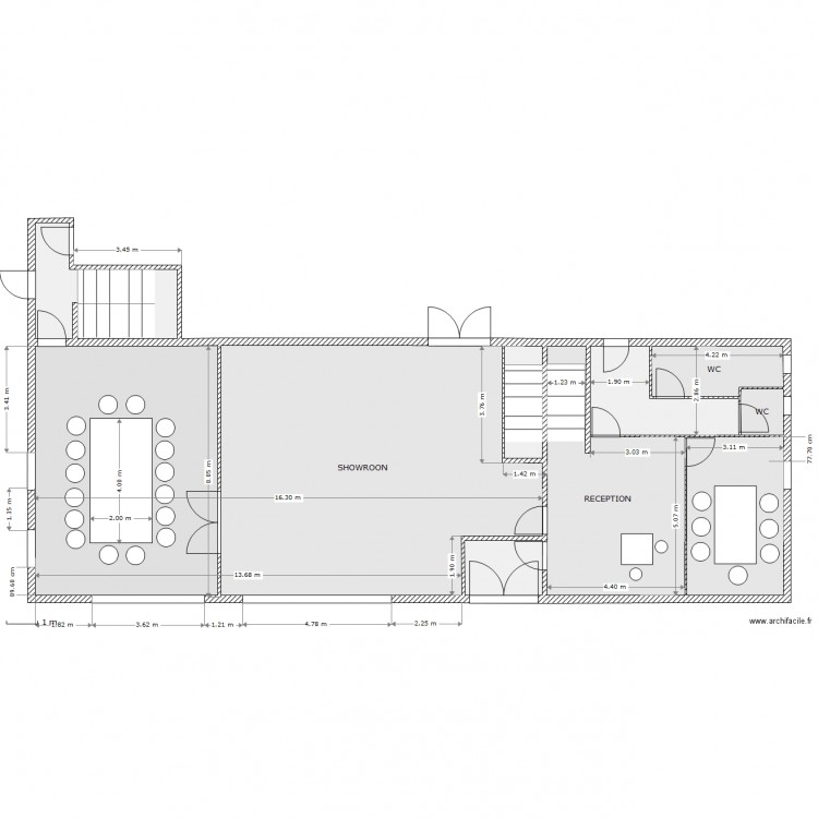 GROUND FLOOR OFFICE VERSION 4. Plan de 0 pièce et 0 m2