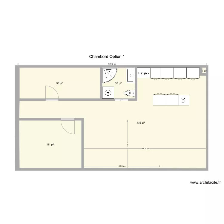 5093 Chambord Option 50. Plan de 5093 Chambord Option 50. Plan de