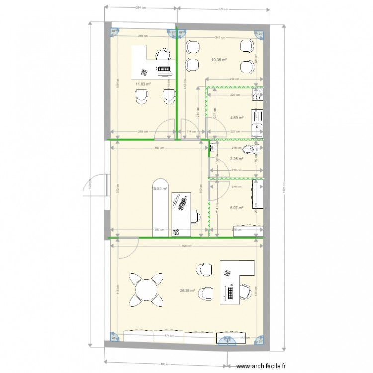 Commerces Nord v8. Plan de 0 pièce et 0 m2